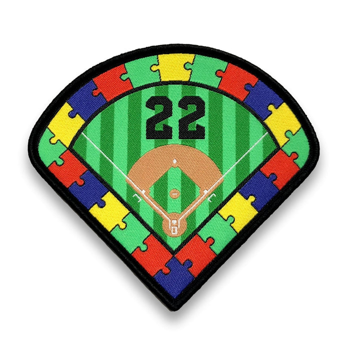 Autism Awareness x Will Clark Ltd Patch